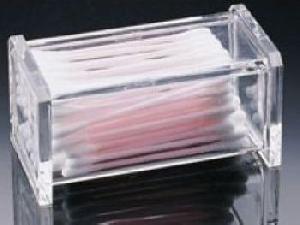 Acrylic Cotton Swab Box