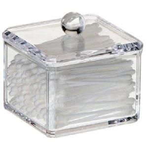 Square Acrylic Cotton Ball Holder