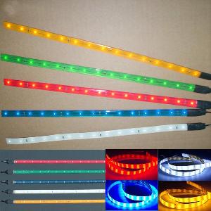 R / G / B / Y / W 15led / 300mm 0603 Smd Led Strip Car Light