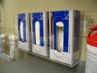 Acrylic Triple Glove Box Dispenser /