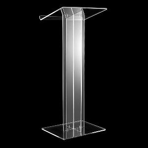 Acrylic Upright Lectern