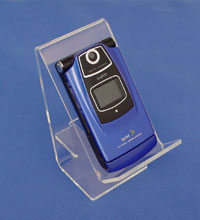 Clear Acrylic Cell Phone Display Easel