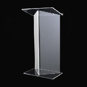 modern acrylic lectern