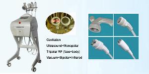 Vacuum Ultrasonic Cavitation Rf Slimming Machine