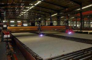 cnc plasma oxy fuel cutting machine