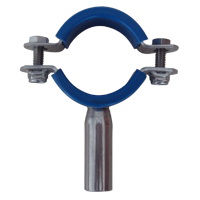 Sanitary Stainless Steel Pipe Holder With Insert