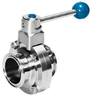 sanitary tri clampedd butterfly valve