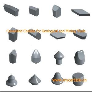 Cemented Carbide For Geological And Mining Tools