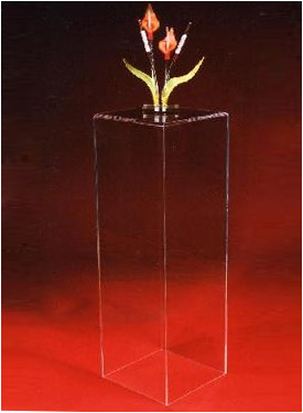 Acrylic Pedestal / Acrylic Art Holder