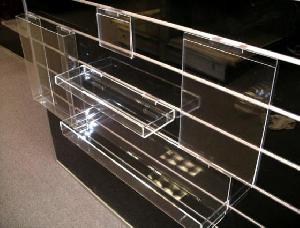 Acrylic Slat-wall Display Group