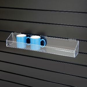 acrylic slatwall container