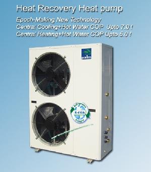 Heat Recovery Heat Pump With Extrimely High Cop