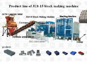 hydraulic concrete block machinery