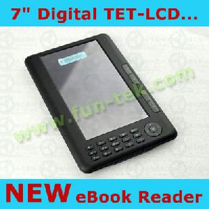 7 ebook reader ereader c paper 400mhz tft lcd fm mp4 1gb 16g pink b