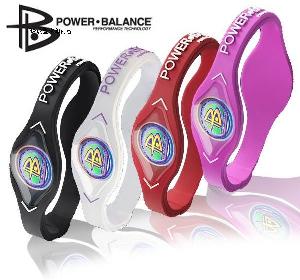 power silicone balance bracelet hologram