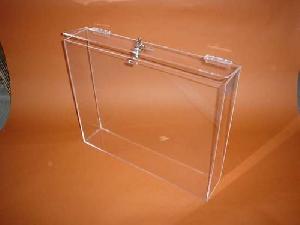 Acrylic Box With Top Door Lock