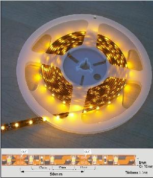 120cm 60-led Yellow Orange Pvc Decoration Strip Light