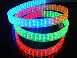 led rope light 5 wires flat holiday