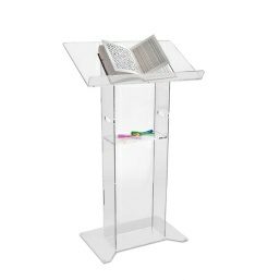 Floor Standing Acrylic Lectern