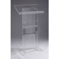 Freestanding Lucite Lectern