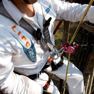 safety body harness fall arrester