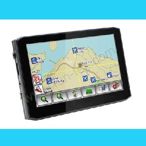 5inch tft lcd 468mhz car gps navigation receiver navigator guide dhy 050n