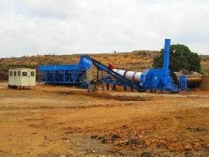 Mobile Asphalt Mixing Plant