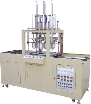 Kv-168d / F2 Six Bullet Moulds Fabric Cup Molding Machine