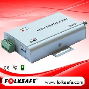 1 ch active video transmitter fs 4401sl utp cat5e 6 cable