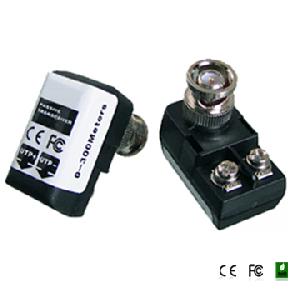 1 ch passive video balun transceiver bnc connector