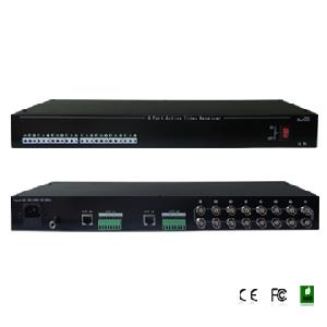 8 Ch Active Video Receiver Hub Fs-4608rl Sutge Protection