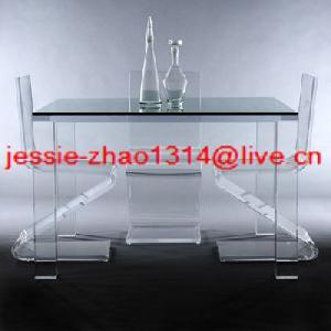 ice acrylic dining