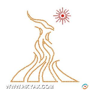 rhinestone motif 2010 asian games logo