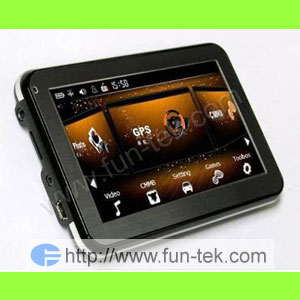 New Map 4.3 Inch Gps Navigation Mp3 Mp4 Fm Transmitter 2gb