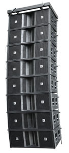 Wide Coverage Passive Line Array Loudspeakers Array Elements