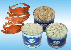 pasteurized crab meat cans