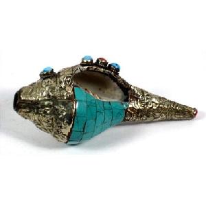 Tibetan Conch Shell Horn