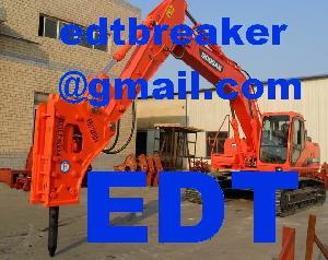 hydraulic hammer rock breaker martillo hidraulico edt importer distributor