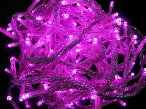 purple 100 led string fairy christmas wedding light 10m