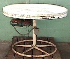 Accumulating Table 48 Inch Diameter Rotary Accumulation Table