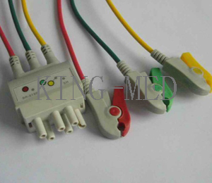 nihon kohden br 019 3 ecg leadwire clip