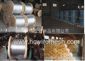 galvanized wire strand