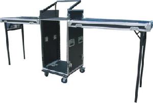 pop up mixer rack case dj table legs