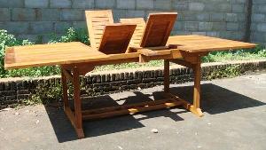 Rect Ext Outdoor Table