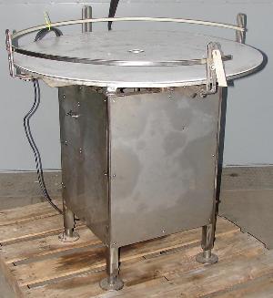 Used Aluminum Rotary Accumulation Table