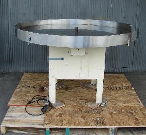 Used Stainless Steel Rotary Accumulation Table