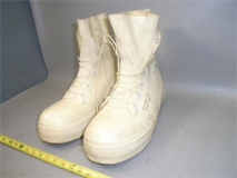 White, Rubber, Insulated Cold Weather Boots, Stock# 3236-2005