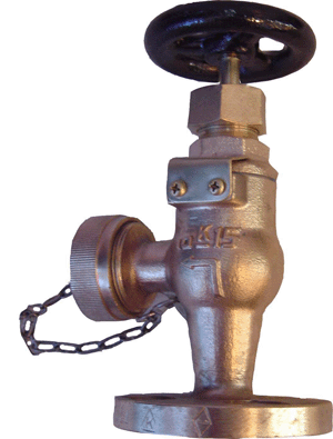 Bronze Marine Valve Jis F7334 Angle Hose Valves 5k