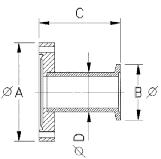 Kf To Cf Tubulated Adaptors Stainless Steel 304 316l Chinese Manufacturer Exporter Supplier