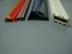 Flexible Soft , Rigid Hard Pvc, Plastic Extrusion Profile